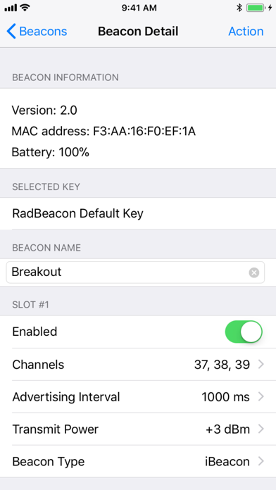 Screenshot #2 pour RadBeacon E