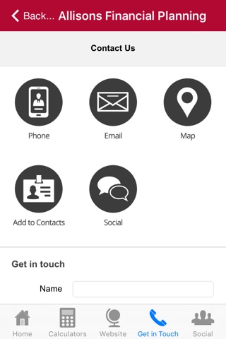 Allisons Financial Planning screenshot 4