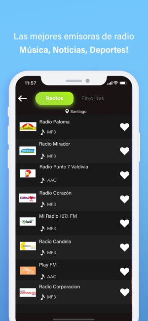 Radio Chile Emisoras en vivo(圖2)-速報App