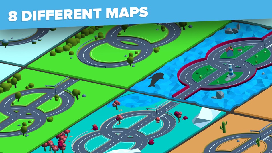 #4. Loop Drive 2 (iOS) Podle: Gameguru