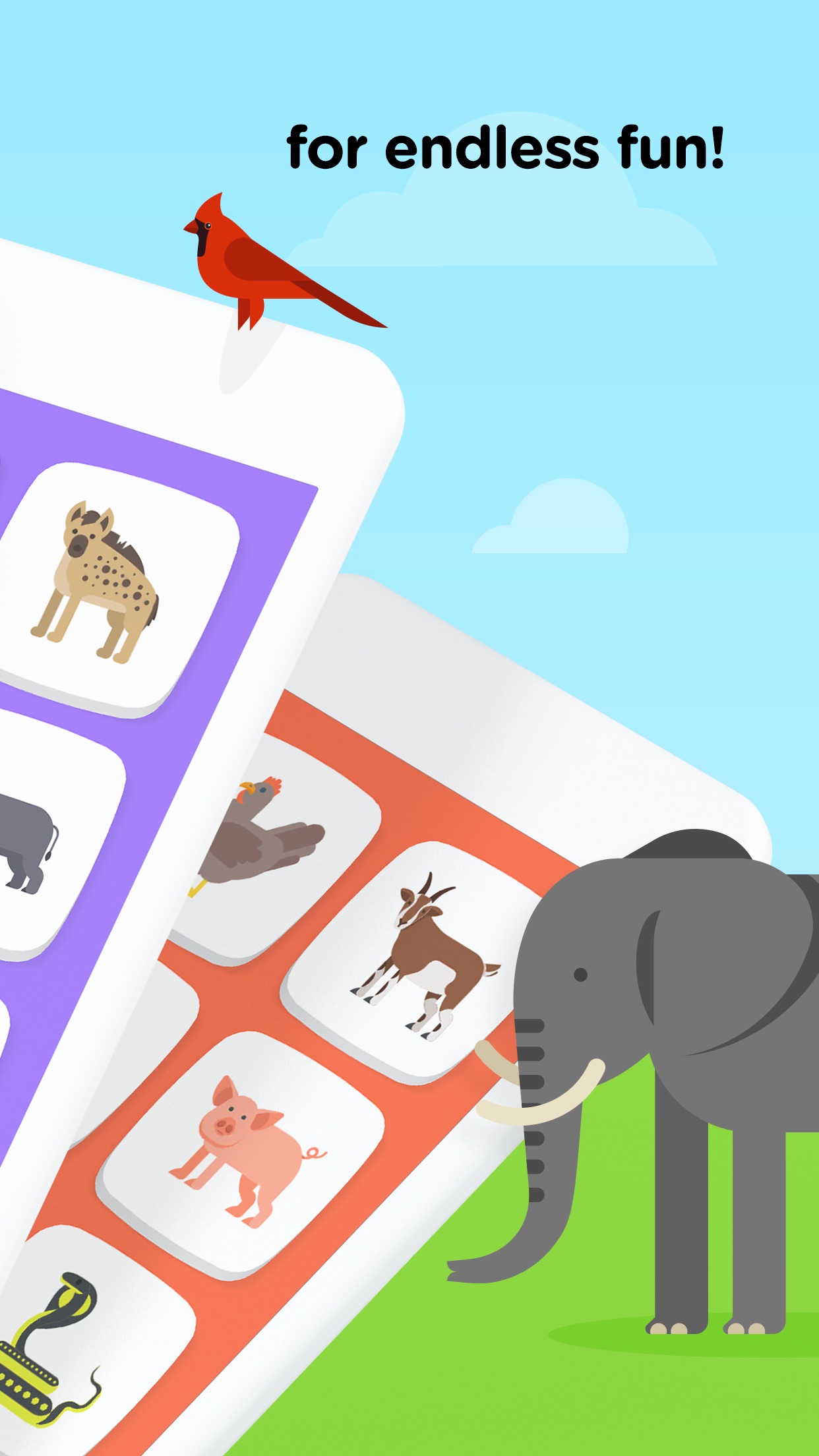 Screenshot do app Zoo Sounds – Safe Toddler Fun