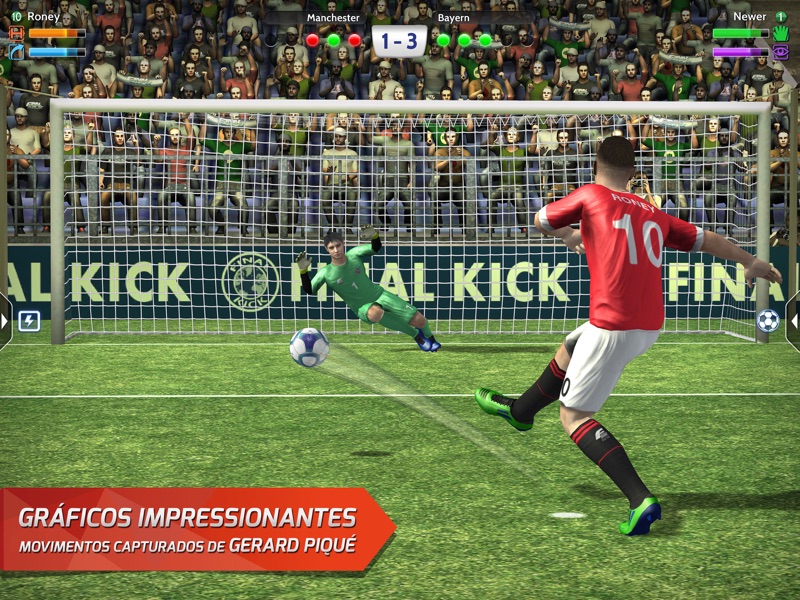 Final Kick Futebol online screenshot 7