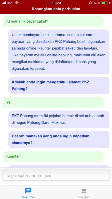 ZakatChat screenshot 2