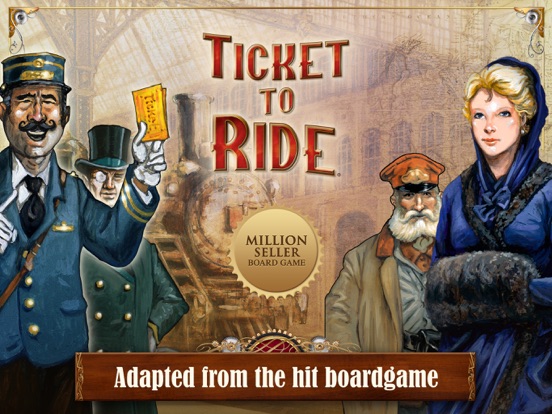 Ticket to Ride на iPad