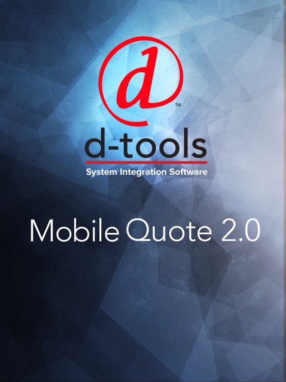 D-Tools Mobile Quote 2.0