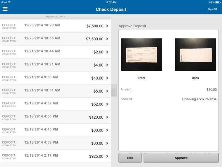 Zions Bank for iPad