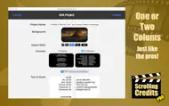 Scrolling Credits Pro iphone bilder 1