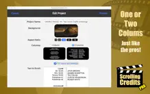 Scrolling Credits Pro iPhone image 2