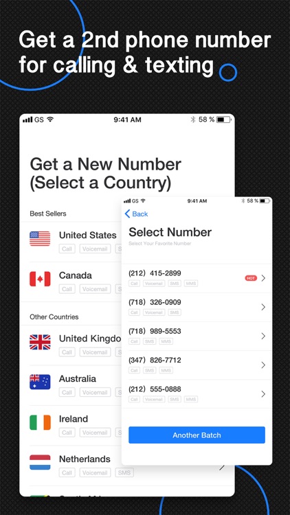 Second Phone Number - BestLine