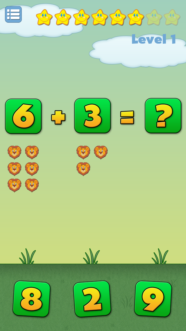 Screenshot #1 pour Mathématiques Joie enfants