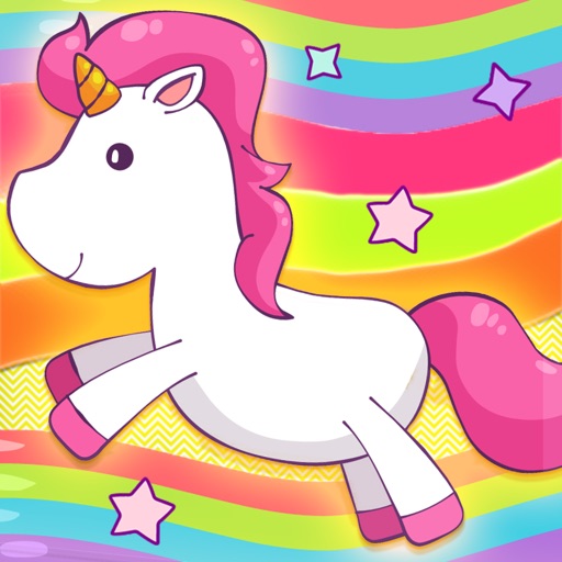 Magic Pegasus Coloring Book -  Create a character icon