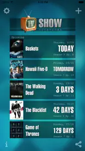 TV Show Manager screenshot #4 for iPhone