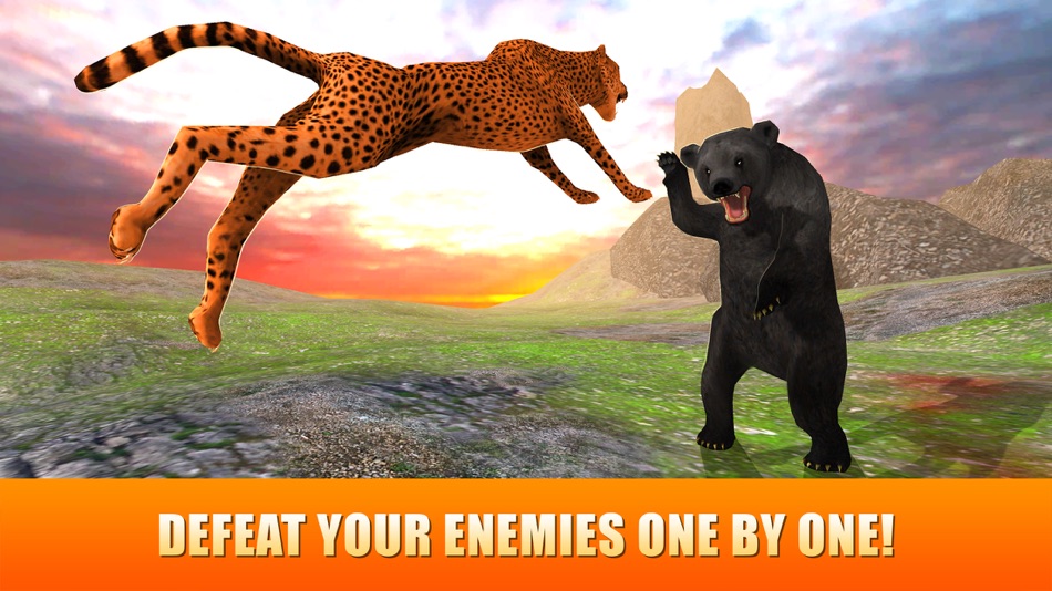 #3. Fury Cheetah Deathmatch Fighting (iOS) 由: Juliia Blokhina