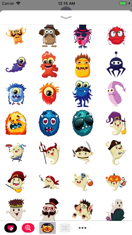 Halloween Emoji Chat Keyboard screenshot-4