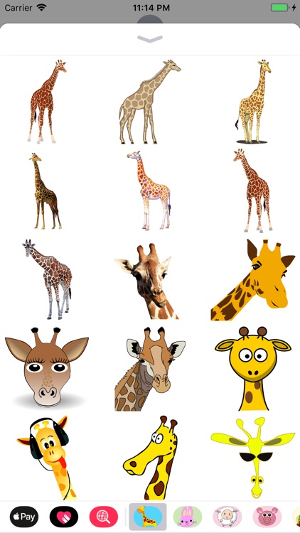 My Giraffe Sticker Pack