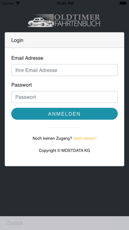 #1. Oldtimer Fahrtenbuch (iOS) 由: MOSTDATA KG