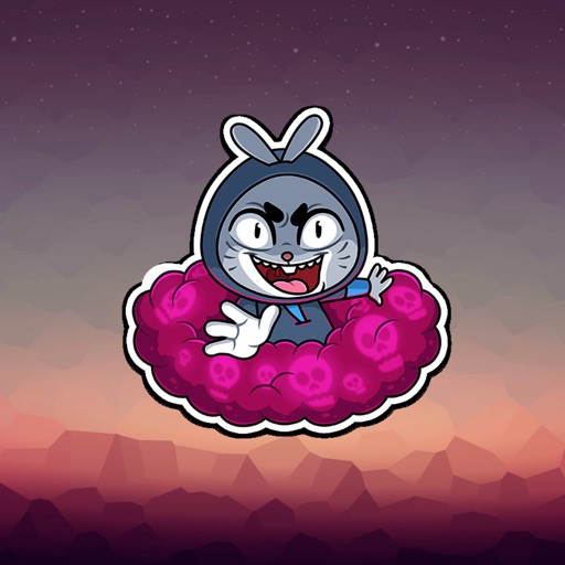 Oreo The Rabbit Emoji Stickers Icon