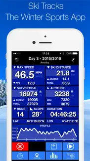 ski tracks iphone screenshot 1