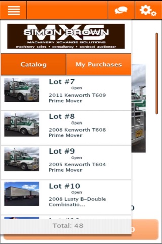 NMX Auctions screenshot 2