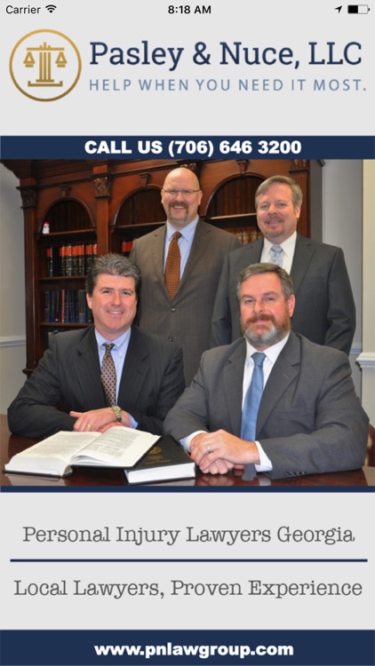 Pasley & Nuce Injury Help App