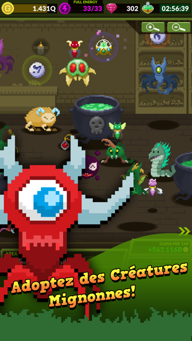 Screenshot #1 pour Crypt Critters - Monster Game