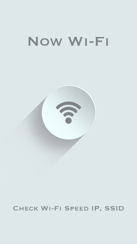 Now WiFi Pro - Check WiFi Password, IP, and speed - 1.1.0 - (iOS)