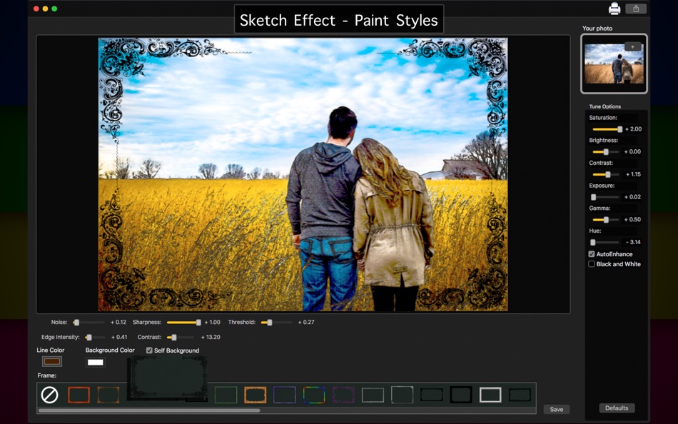 #2. Sketch Effect - Paint Styles (macOS) 由: Clovis Michel Pedroso Picanco