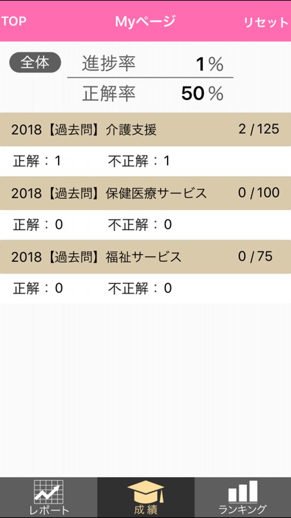【中央法規】ケアマネ合格アプリ2018 一問一答+模擬+過去 screenshot-3