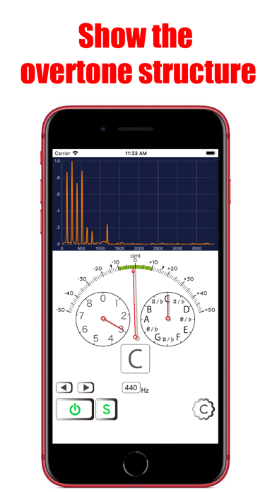 Tonegraph 楽器用チューナーのおすすめ画像3
