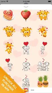 How to cancel & delete adorable couple love stickers 2