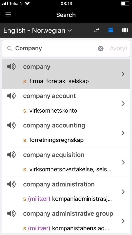 #3. Clue dictionary (iOS) 由: Clue Norge AS