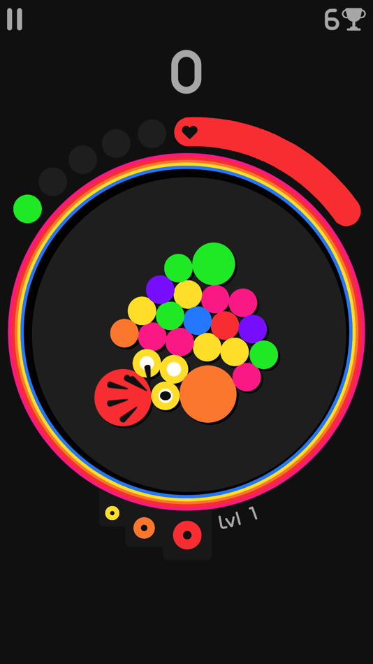 #3. Gravity Balls Shooter (iOS) 由: cihan ozgur