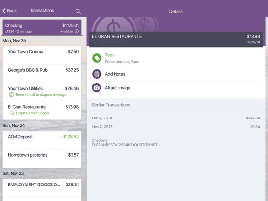App screenshot