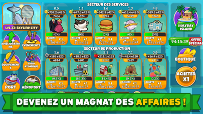 Screenshot #1 pour Holyday City Tycoon