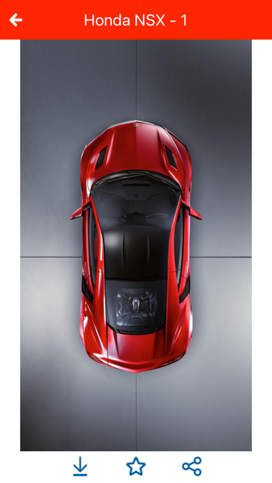 HD Car Wallpapers - Honda NSX Edition screenshot