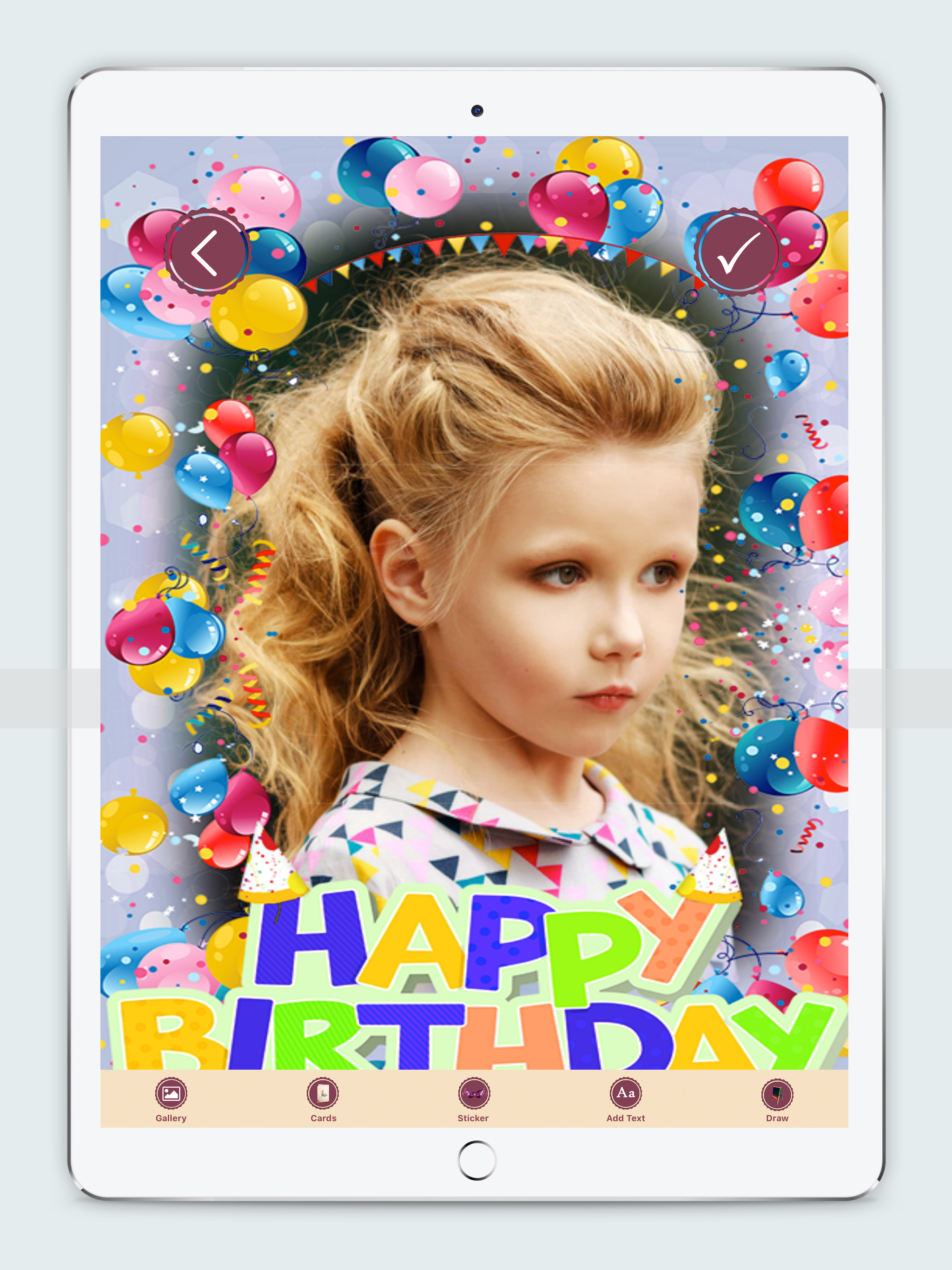 B'day Celebration Card Photo Frame screenshot 9