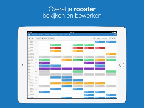 Screenshot #4 pour Bedrijfsrooster