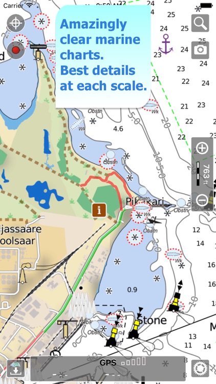 Aqua Map Estonia, Nautical GPS