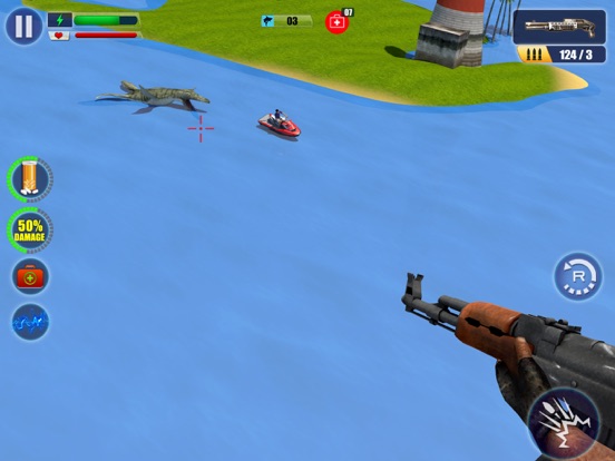 Sea Monster Hunter : Sniping Game iPad screenshot