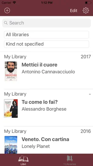 ILibrary! iPhone Ekran Görüntüsü 1