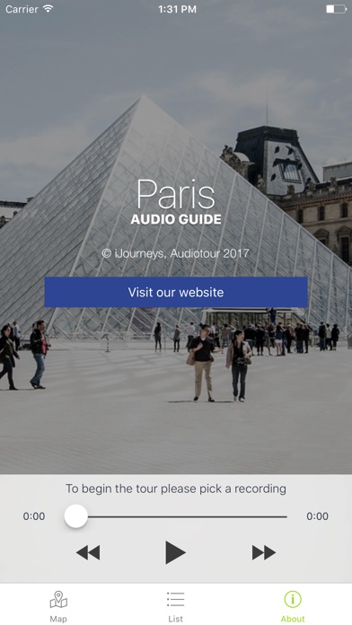 Paris Audioguide screenshot 3