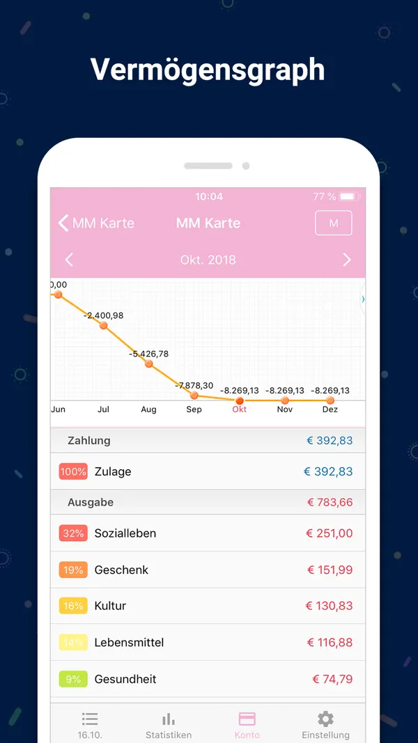 Haushaltsbuch : Money Manager Screenshot 8