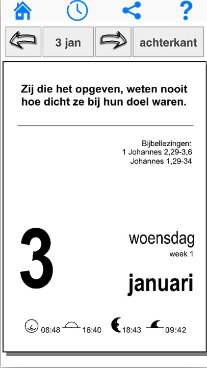 Gerarduskalender 2018