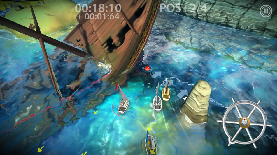 #3. Sailboat Championship (iOS) Podle: Infinite Dreams Inc.