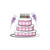 Birthday Cake Set stickers