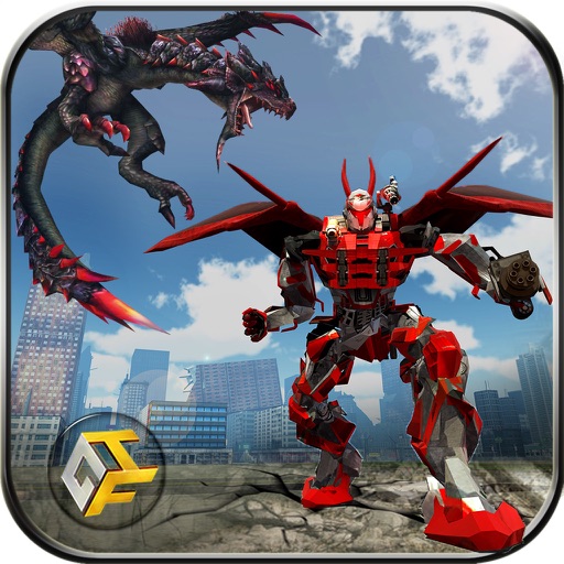 Epic Dragon Robot Simulator iOS App