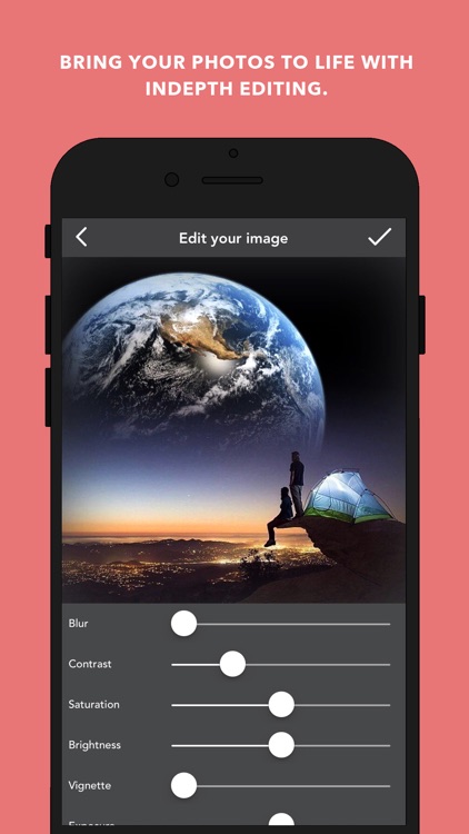 Piclay Photo Editor Blend Text