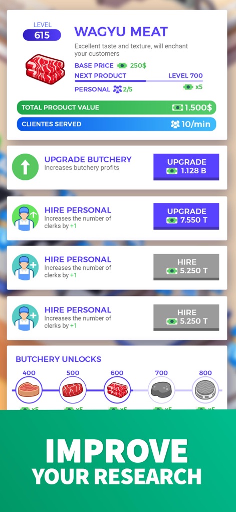 Idle Supermarket Tycoon - Shop - Strategic Upgrades