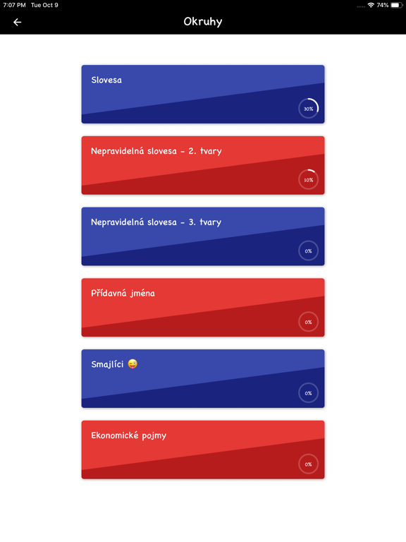Angličtina hrou app screenshot 3