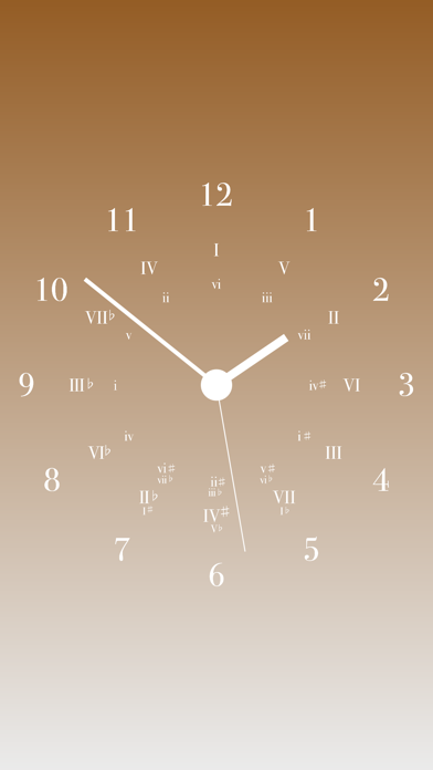 Circle of Fifth Clock screenshot 3